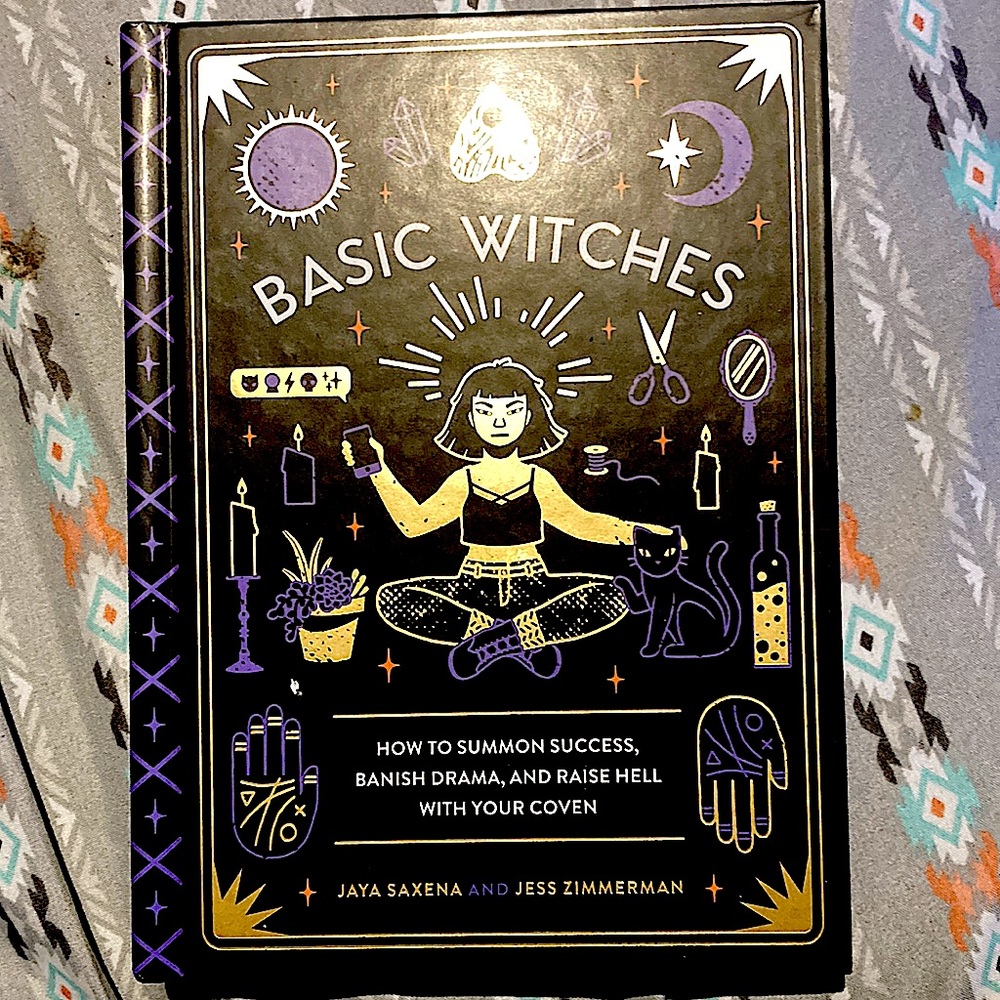 #BASIC WITCHES BOOK how to summon success,Banish and raise hell with your coven.